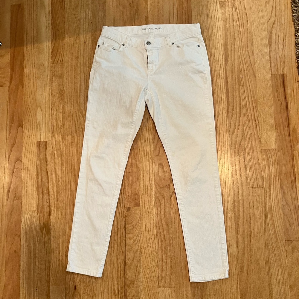 Michael Kors White Jeans